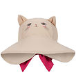 Konges Sløjd Sundhattur - Kitty CAT Sun - Soft Bleikt