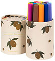 Konges Sløjd Tuschpennor - My Little Maker Set - 16 st. - Lemon