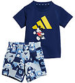 adidas Performance Shorts Set - I DY MM T - Dkblue/Creyel