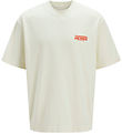 Jack & Jones Stuttermabolur - JcoInterlude - Sweet Korn M. Texti