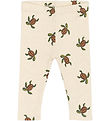 The New Siblings Leggings - Rib - TnsbOwen - White Swan w. Sign