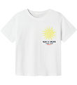 Name It Stuttermabolur - NkmFome - Bright White