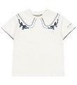Konges Sløjd T-shirt - Era - Off White/Bow Collar