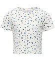 Kids Only Stuttermabolur - KogBella - Rib - Mazarine Blue/White