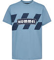 Hummel T-Shirt - HmlPets - Verblasster Denim