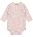 MarMar Wrap Bodysuit l/s - Modal - Belito - Rose MOOMIN