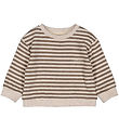 MarMar Sweatshirt - Tammas B - Brown Stripe Melange