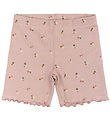 The New Shorts - TnOreta - Rib - Adobe Rose w. Flowers