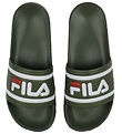 Fila Flip Flops - Morro Bay Teens - Olive Night