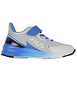 Fila Schuhe - Crusher V Kids - Grauviolett-Palace Blue