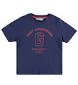 GANT T-shirt - Arch - Dusty Navy w. Print