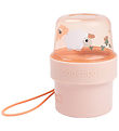 Done by Deer Behälter - To Go 2-Way Snack - Tiny Farm - Powder