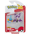Pokémon Toy Figurine - 2-Pack - Battle Figure - Noibat/Mudkip