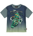 LEGO® Ninjago T-shirt - LwTaffy 307 - Light Green w. Print