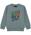 LEGO® Ninjago Sweatshirt - LwSaku 301 - Hellgrün m. Print