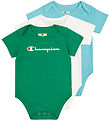Champion Body k/ä - 3er-Pack - Grün/Blau/Weiß