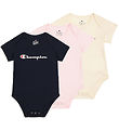 Champion Body k/ä - 3er-Pack - Pink/Navy/Beige