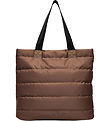 Rosemunde Shoppingväska - Quiltad - Taupe/Guld