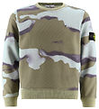 Stone Island Sweatshirt - Reversible - Sky Blue