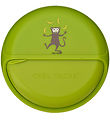 Carl Oscar Snackbox - MiniDisc - 12 cm - Lime w. Monkey