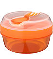 Carl Oscar Snackbox m. Koelelement - N'Ice Cup - 7 cm - Oranje