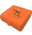 Carl Oscar Sandwich Box - 14.5 cm - Orange w. Moose