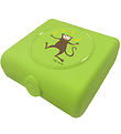 Carl Oscar Sandwichbox - 14,5 cm - Lime m. Affe