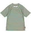 Mikk-Line Swim Top - UV50+ - Green Bay w. Stripes