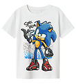 T-Shirt Name It - NkmAron Sonic - Bright White