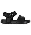 Fila Sandals - Flowers - Black