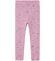 Name It Leggings - Rib - NmfPosana - Smokey Grape M. Glimmer
