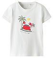 Name It Stuttermabolur - NmmVux - Bright White/Krabba Surf