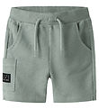 Name It Sweatshort - Pique - NmmVivasse - Slate Gray