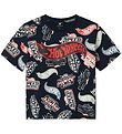 Name It Stuttermabolur - NmmAry - Hot Wheels - Dökkblátt Blazer