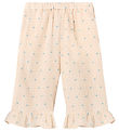 Fliink Hosen - Blooming Ruffle - Sandshell AOP
