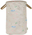 OYOY Förvaringskorg - Deer & Duck - Large - Beige