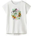 Name It Stuttermabolur - NkfVigea - Bright White/Animals