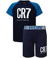 Ronaldo Pyjama Set - Multicolour w. Logo