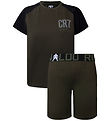 Ronaldo Pyjama Set - CR7 - Black/Green