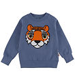 DYR-Cph Sweatshirt - Animal Bellow - Skipper Blue Tiger