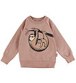 DYR-Cph Sweatshirt - Animal Bellow - Rose Beige Sloth Mother