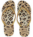 Havaianas Flip Flops - Slim Animals - Beige