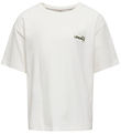 Kids Only T-shirt - CookHelen- Cloud Dancer/Lemonade