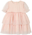 Lil' Atelier Dress - NmfFrilla - Tulle - Peach Blush