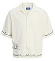 Jack & Jones Skyrta - JorAcapulco - Cloud Dansari M. Prentað