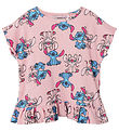 Name It T-shirt - NmfAsbina - Stitch - Cameo Pink