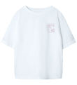 Name It Stuttermabolur - NkfDagmar - Bright White/Endalaus Parad