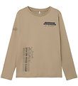 Name It Tröja - NkmPomensi - Pure Cashmere m. Tryck