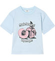 Mads Nørgaard T-shirt - Dry Singel Tristi - Ballad Blue