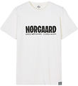 Mads Nørgaard T-shirt - Printed Thorlino - Snow White